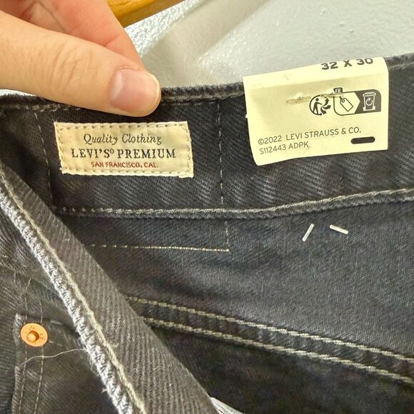 Levi's Women’s Black Relaxed Boyfriend Jeans | 32x30 - Picture 3 of 9